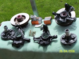 GMC Motorhome Hubs and Knuckles